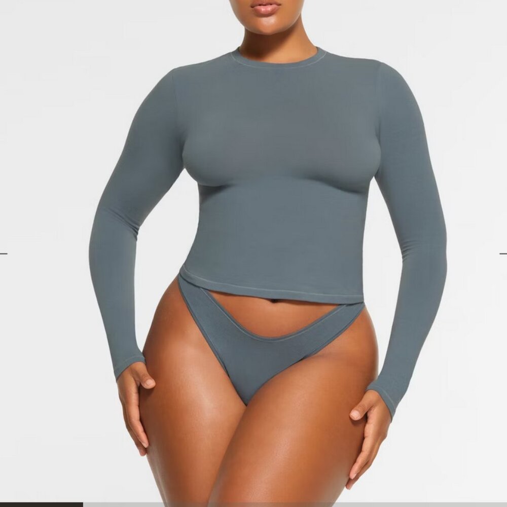 Cotton Jersey Long Sleeve Tshirt